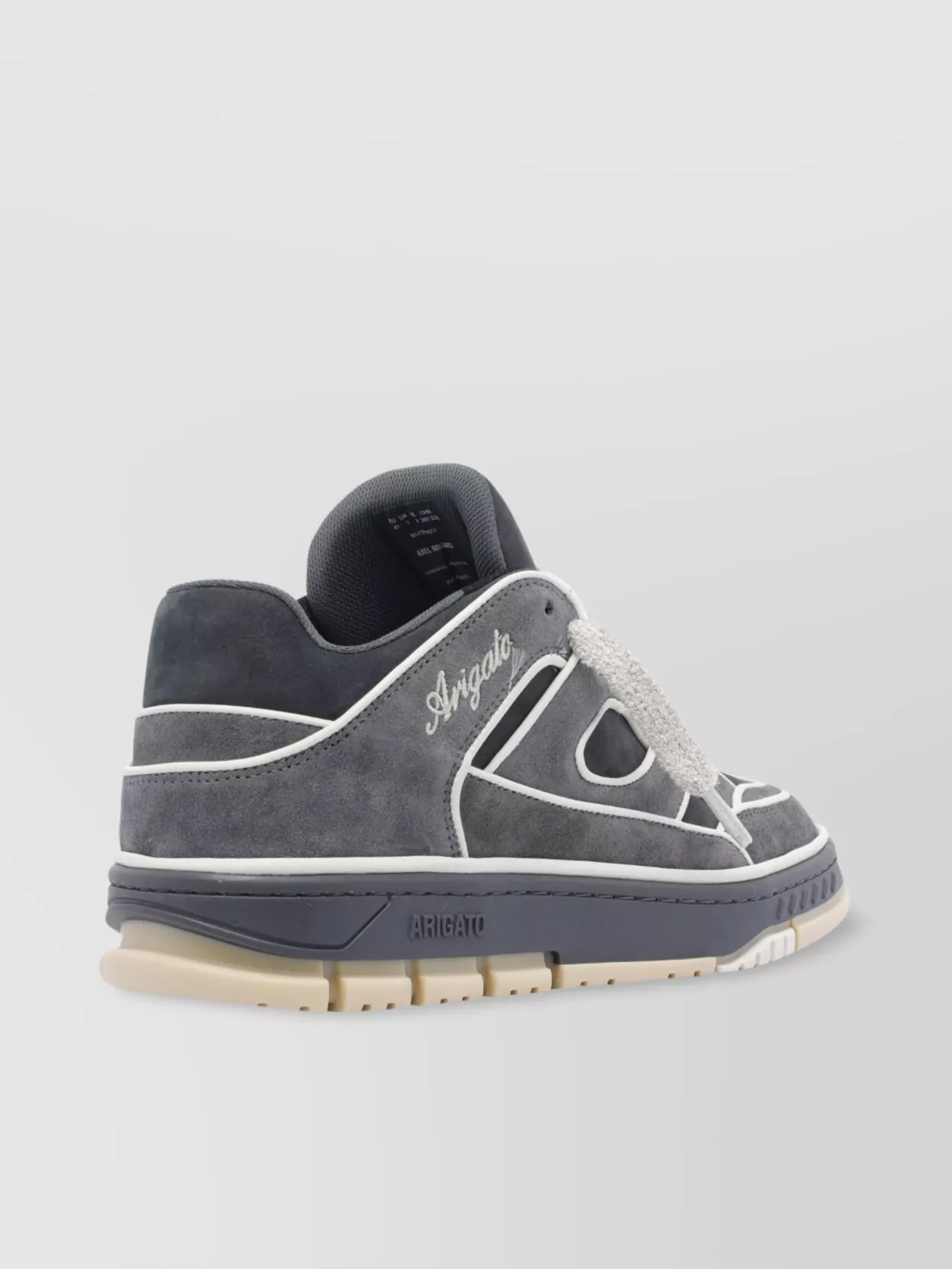 Axel Arigato Round Toe Suede Low Top Sneakers