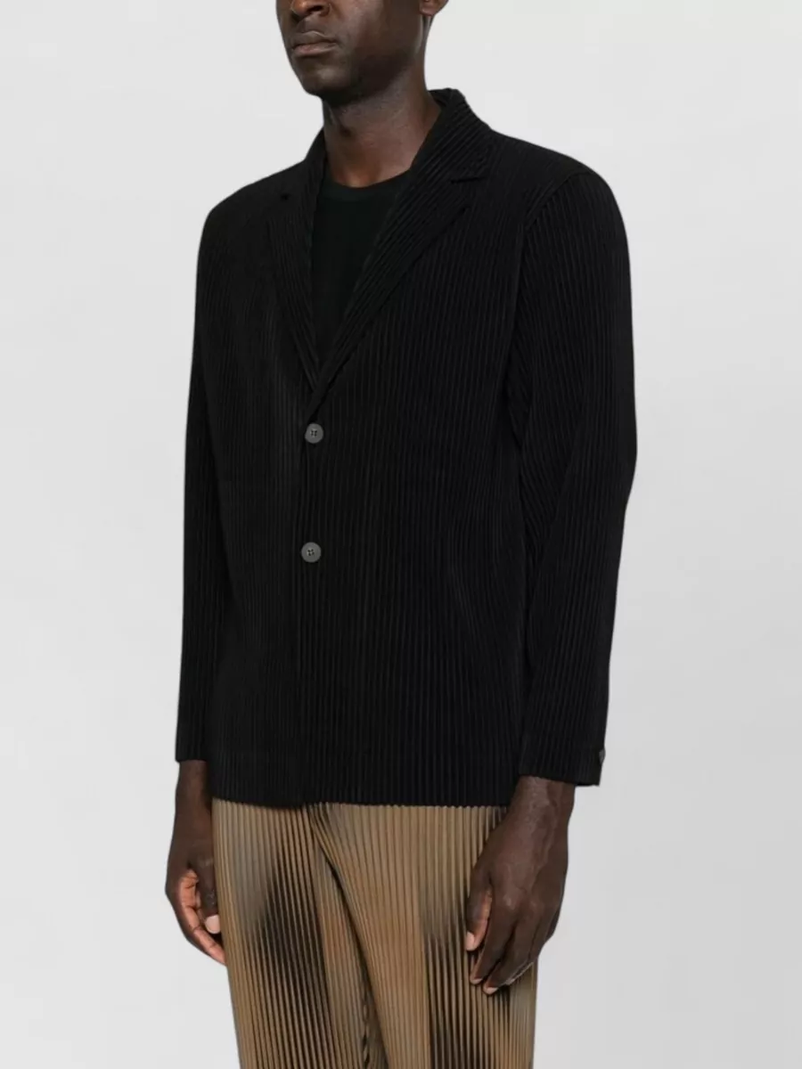 Homme Plisse Issey Miyake Single-Breasted Suit Jacket