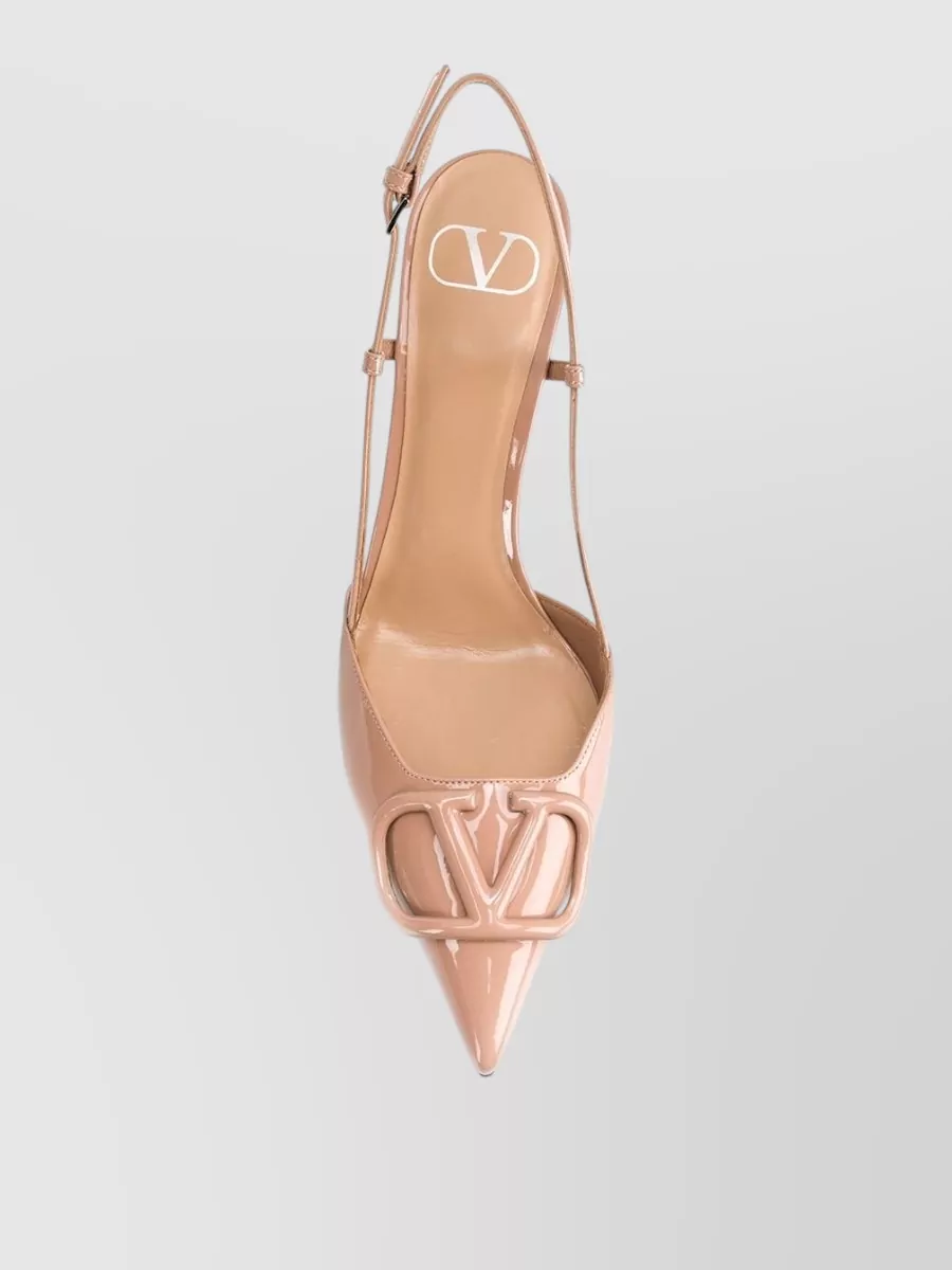 Valentino Garavani Leather Slingback Pumps