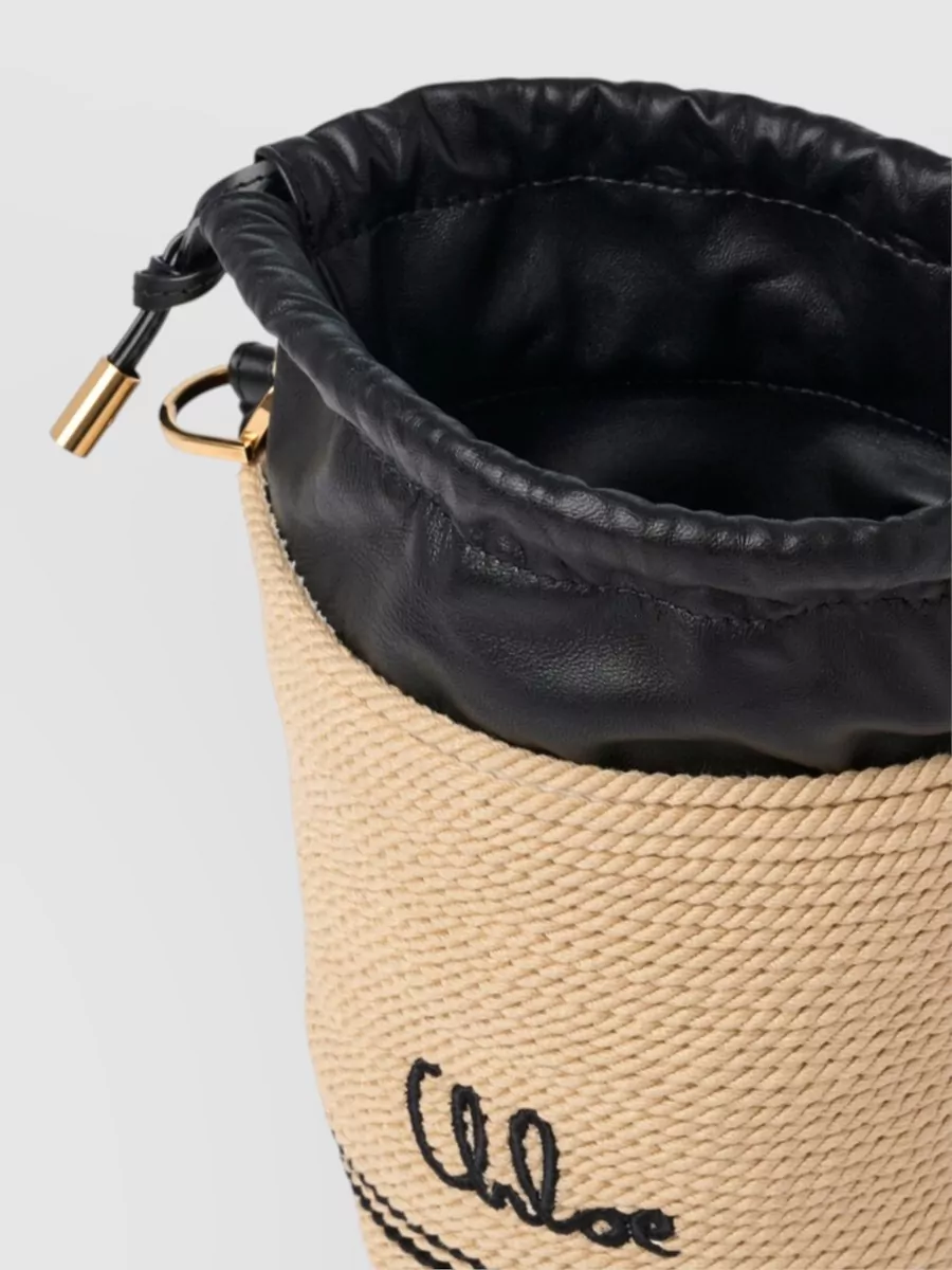 Chloé Soleil Cord Bucket Bag