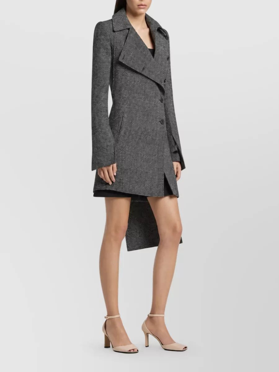 Courrèges Wool Trench Coat