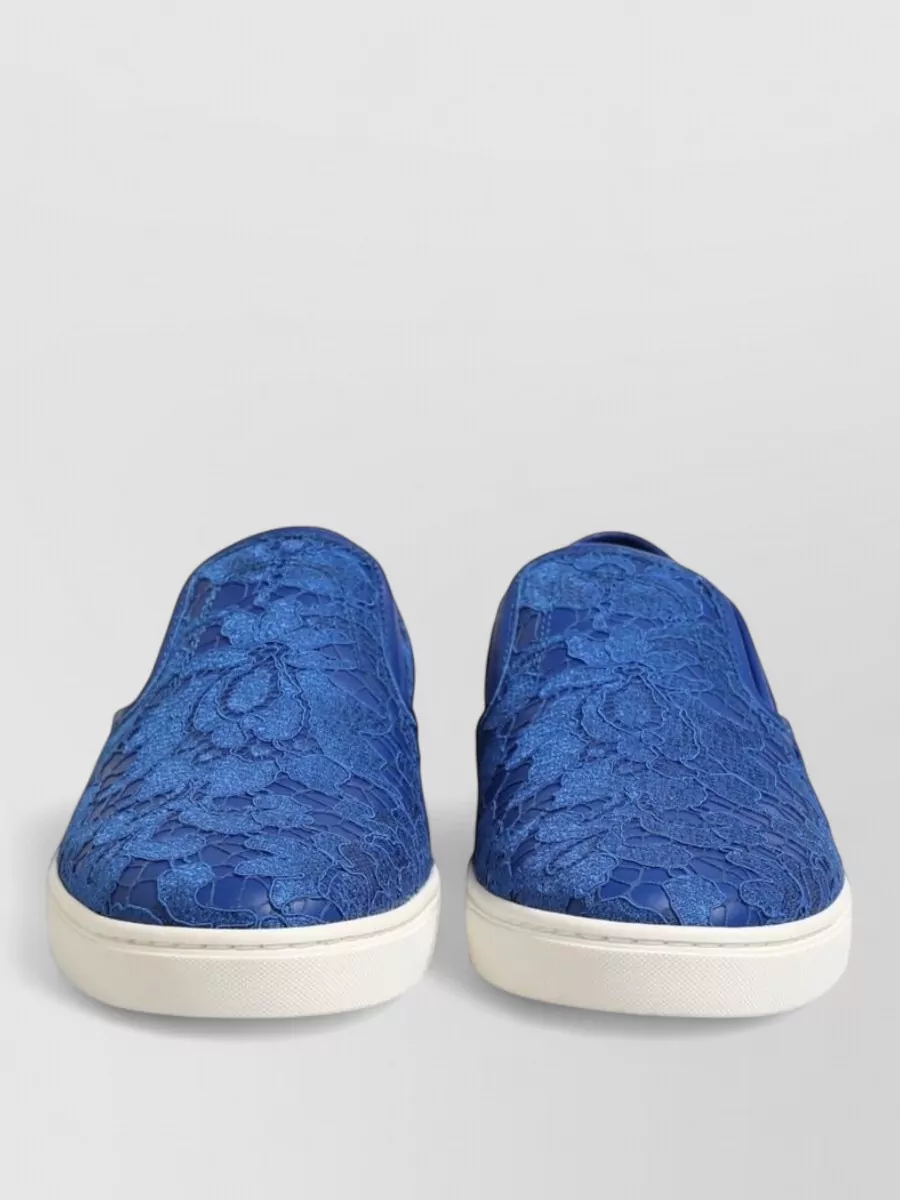 Dolce&Gabbana leather slip-on sneakers