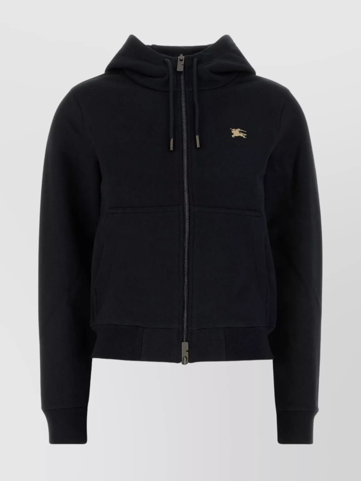 Burberry Cotton Hooded Sweatshirt Pockets