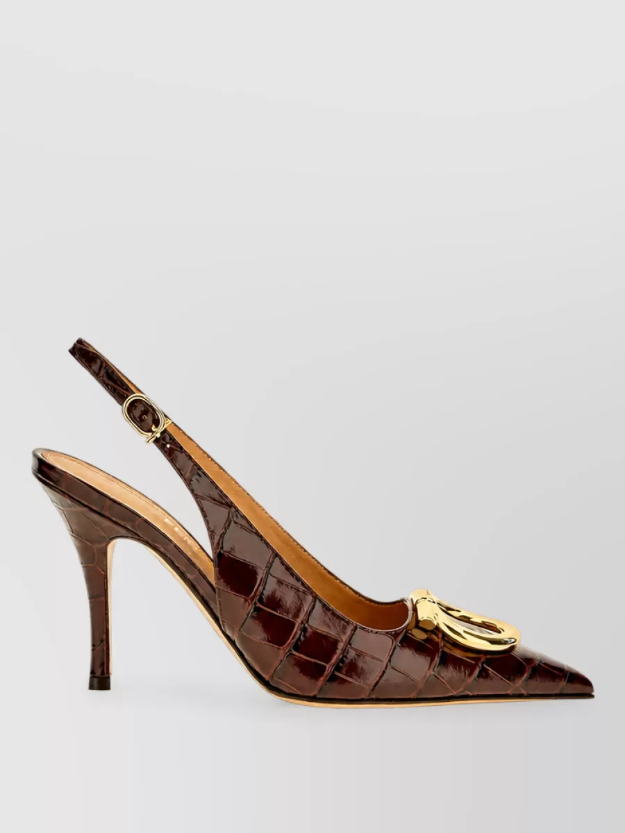 Ferragamo Leather Mules