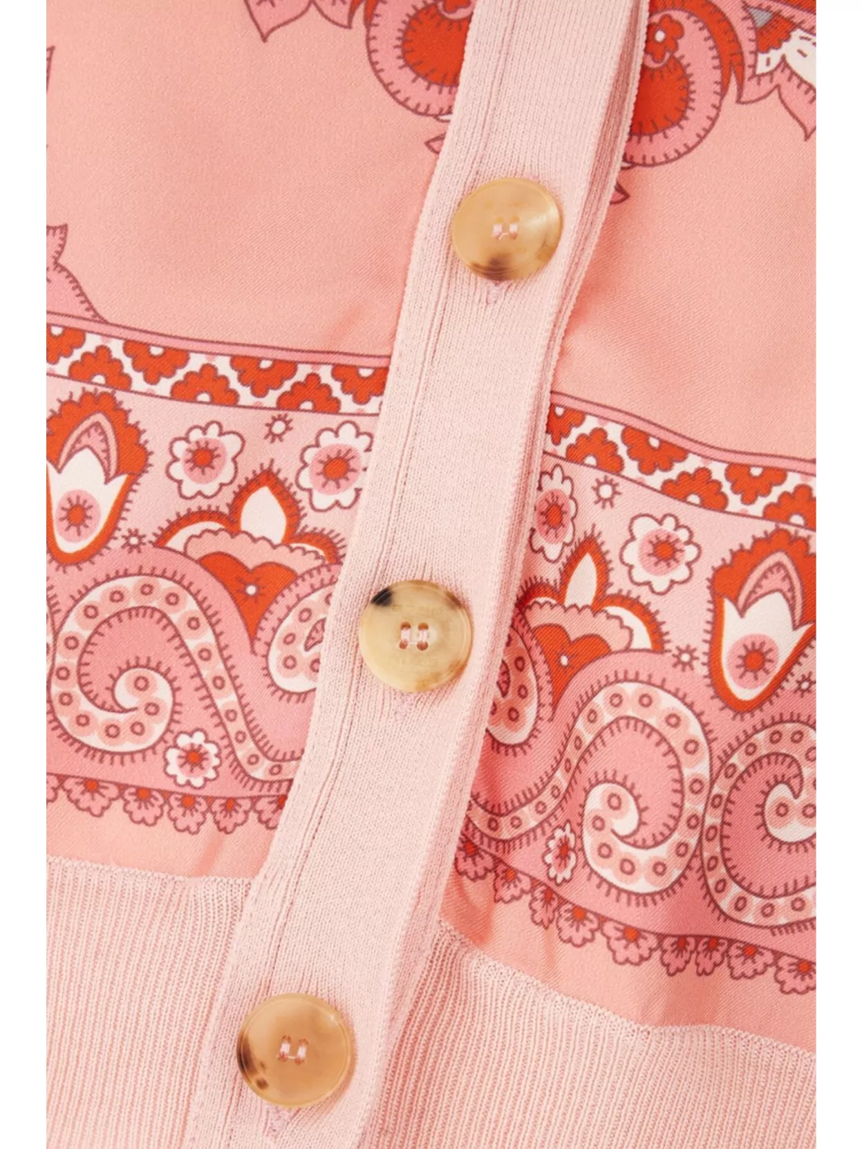 Etro Knitwear With Button Detailing And V-Neckline