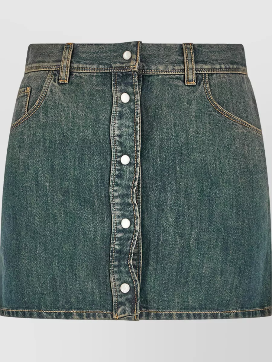 Fendi denim skirt