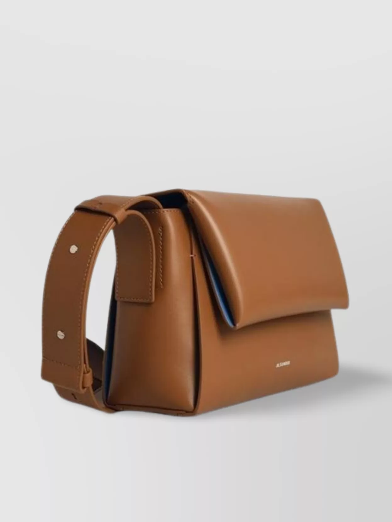 Jil Sander 'Rectangle' Leather Crossbody Bag