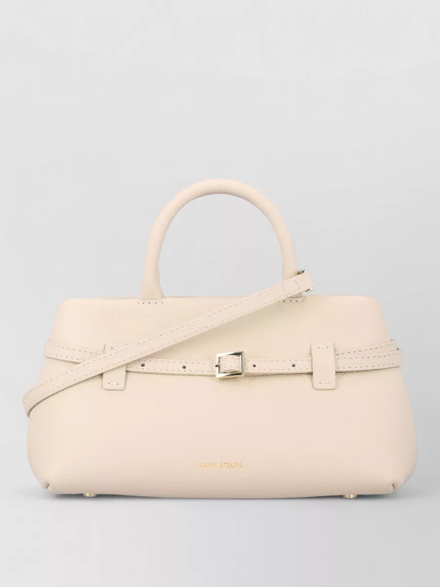 Manu Atelier Le Cambon 25 Leather Shoulder Bag