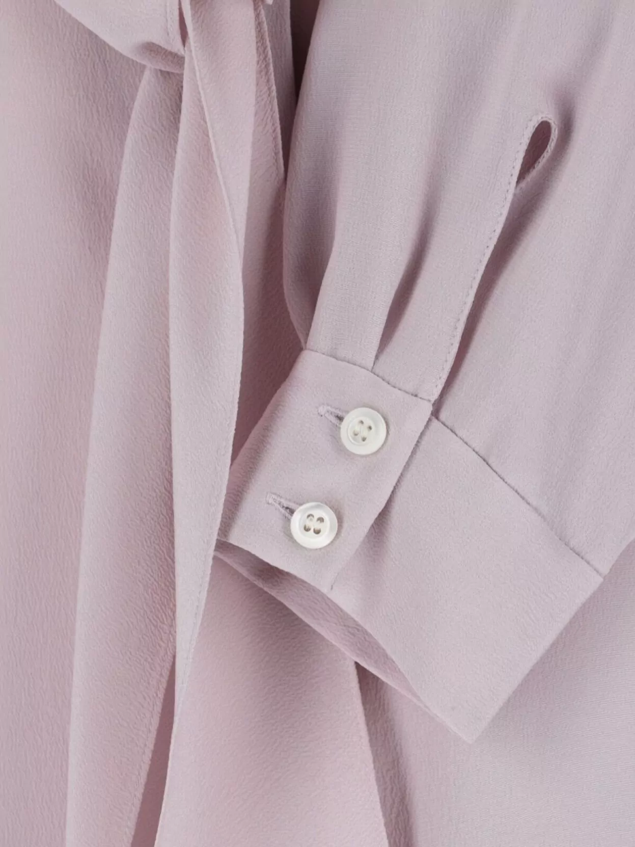 Prada Bow Detail V Neck Long Sleeves Top