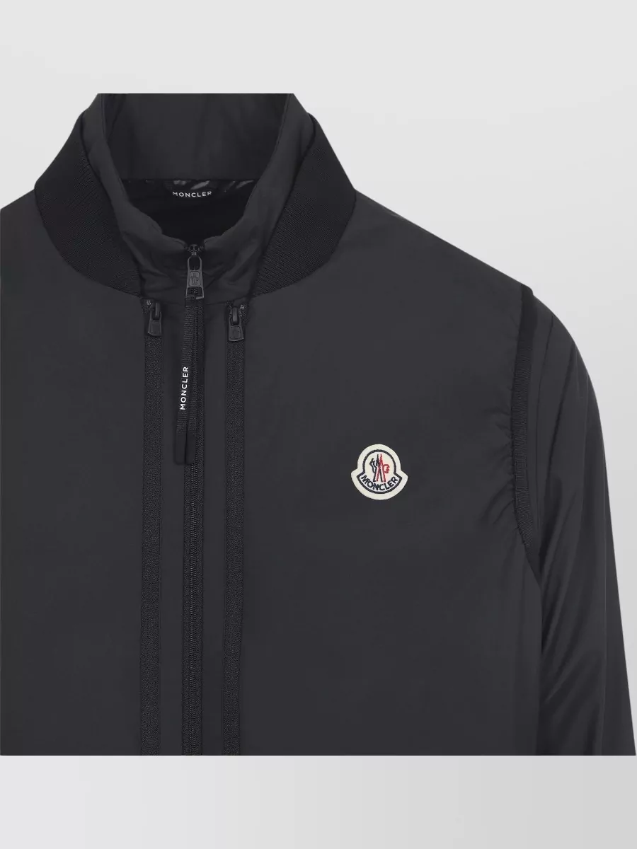 Moncler Ribbed Hemmoor Bomber Jacket