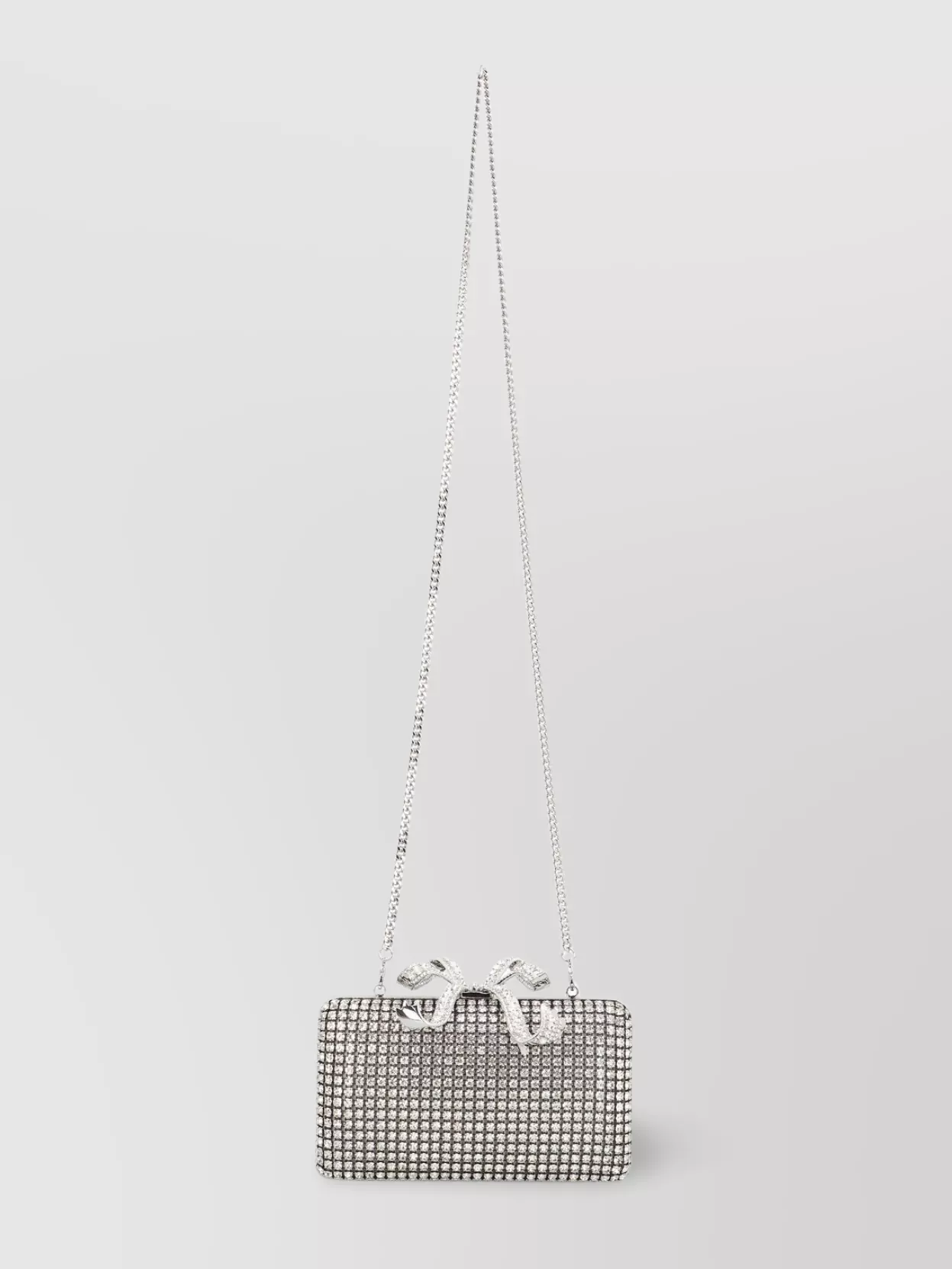 Self-portrait Crystal Embellished Clutch Bag