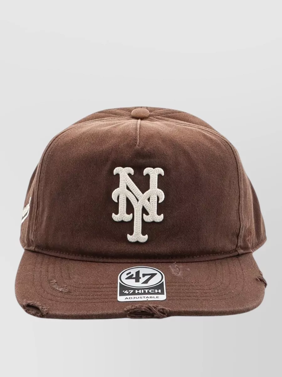 Represent Cotton Logo-Embroidered Cap
