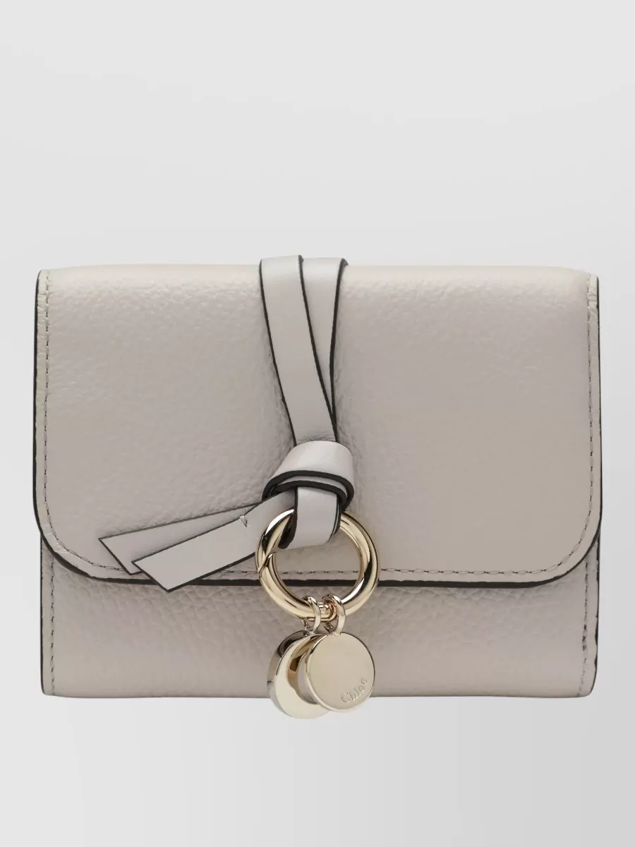 Chloé leather trifold wallet