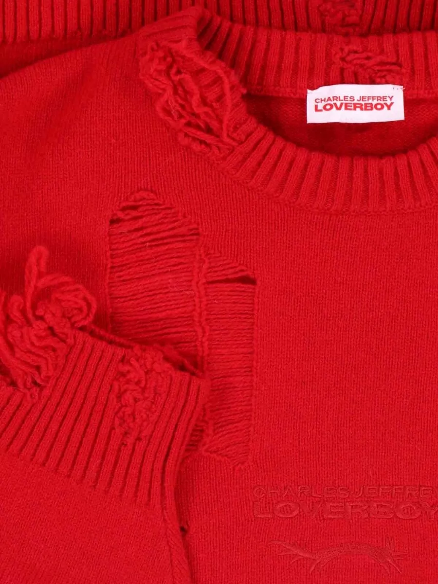 Charles Jeffrey Loverboy Lambswool Crewneck T-Shirt