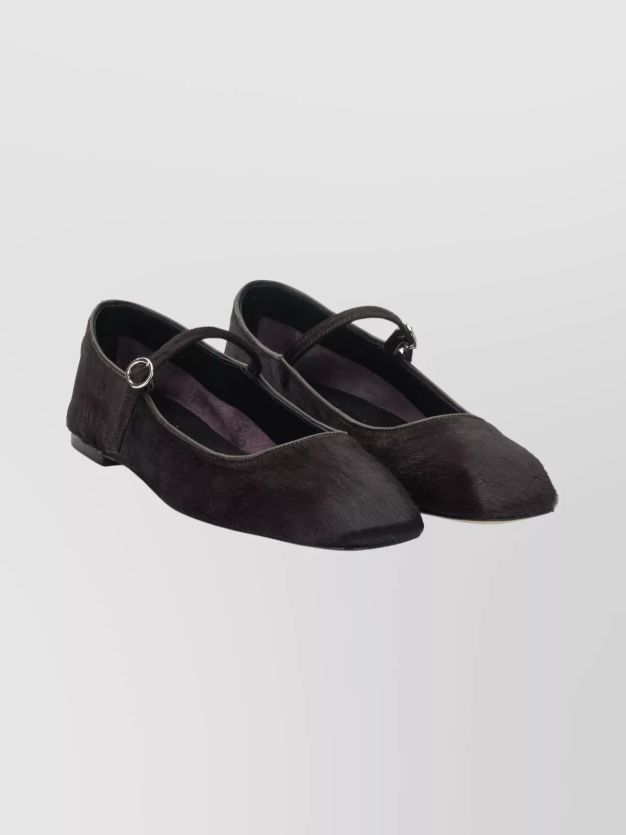 Aeyde Flat Ballerina Shoes Buckle Strap