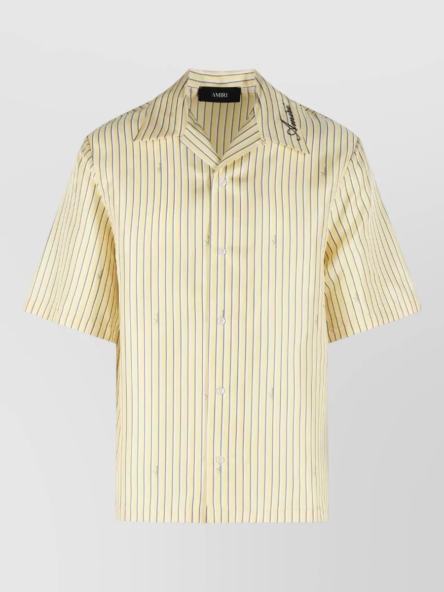 Amiri Silk Bowling Shirt