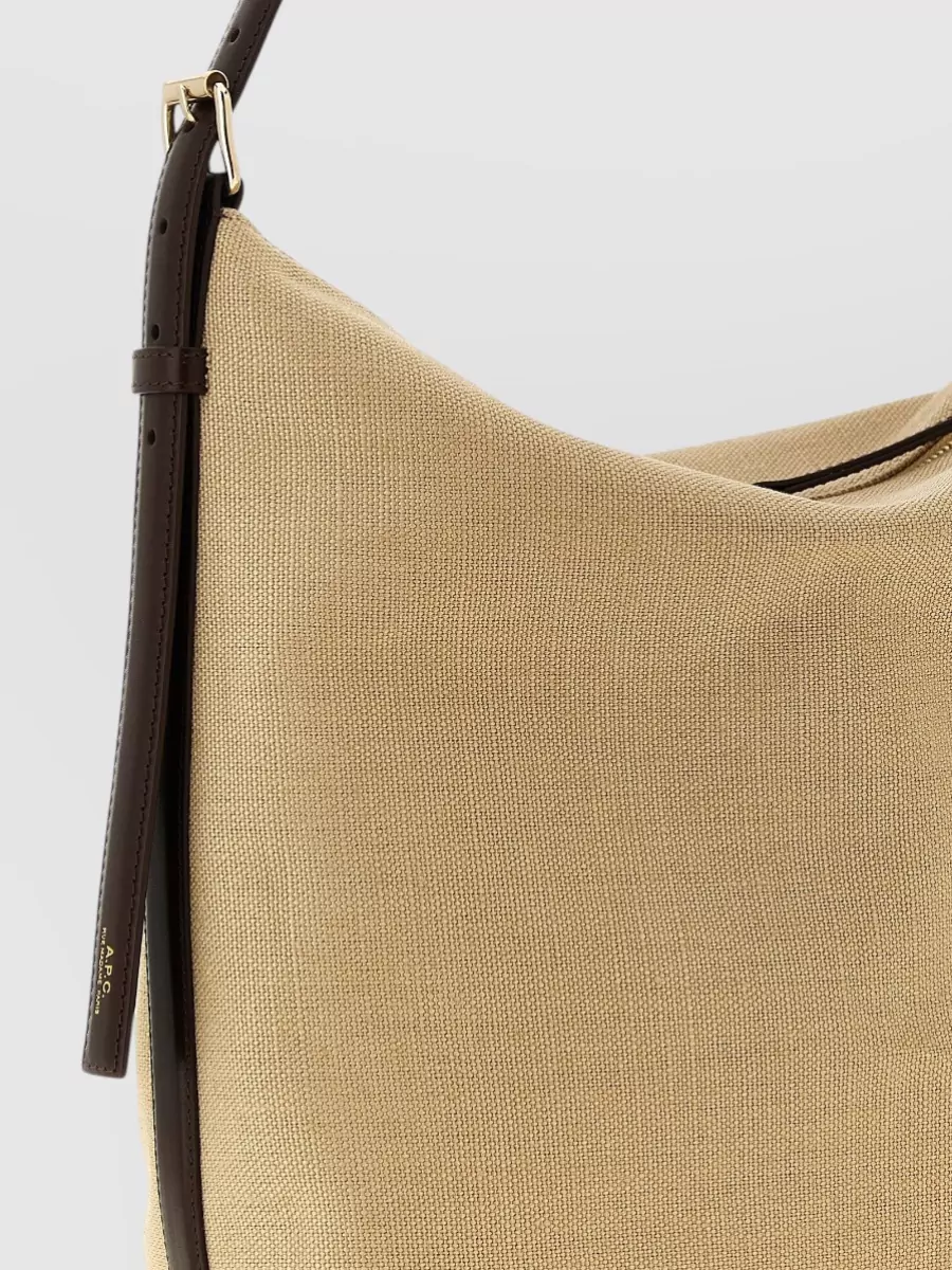 A.p.c. Vera Leather Shoulder Bag