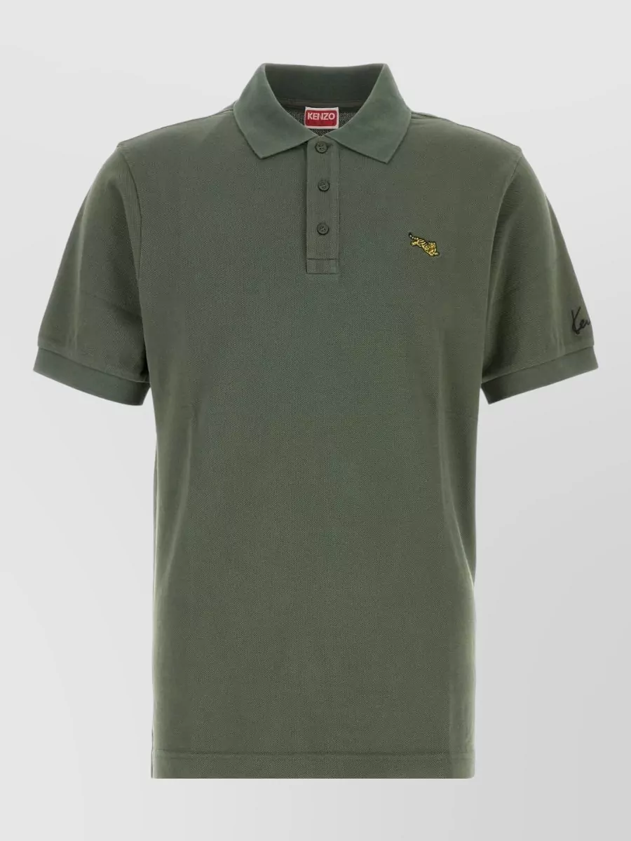 Kenzo cotton piqué polo shirt