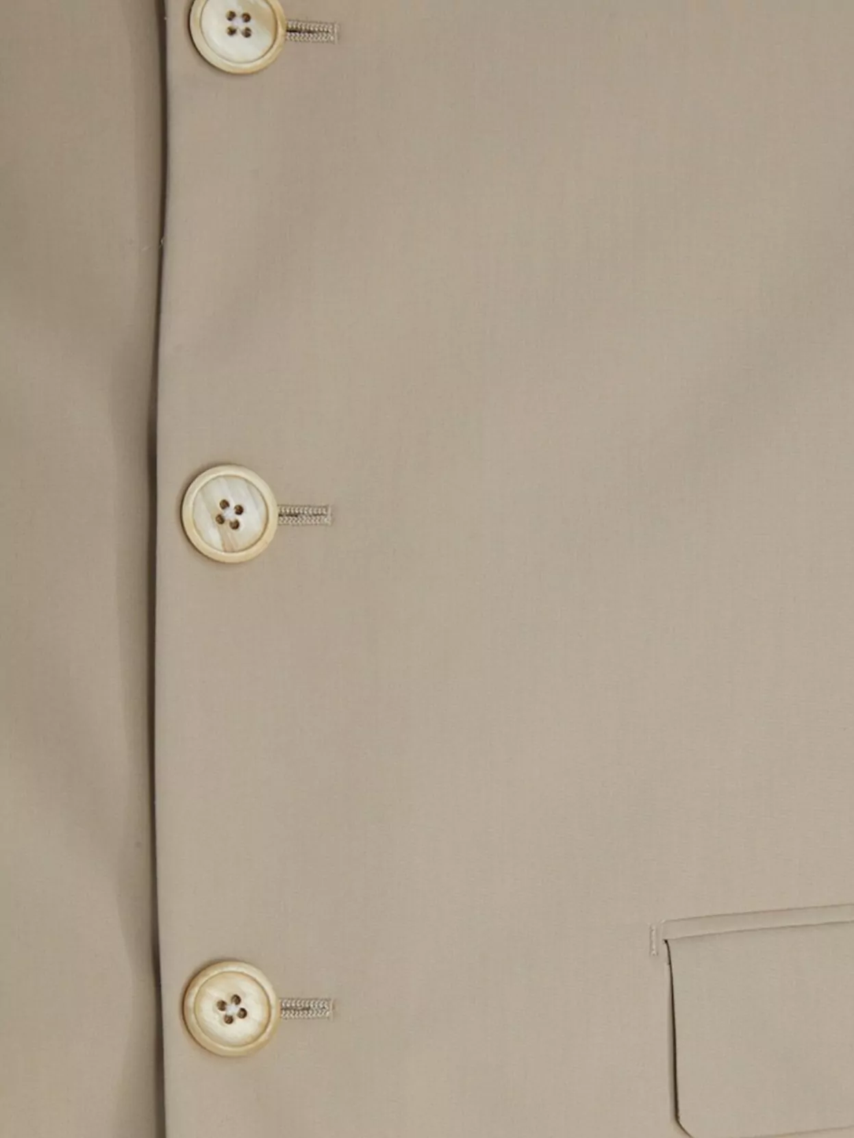 Prada Notched Lapel Front Flap Pockets