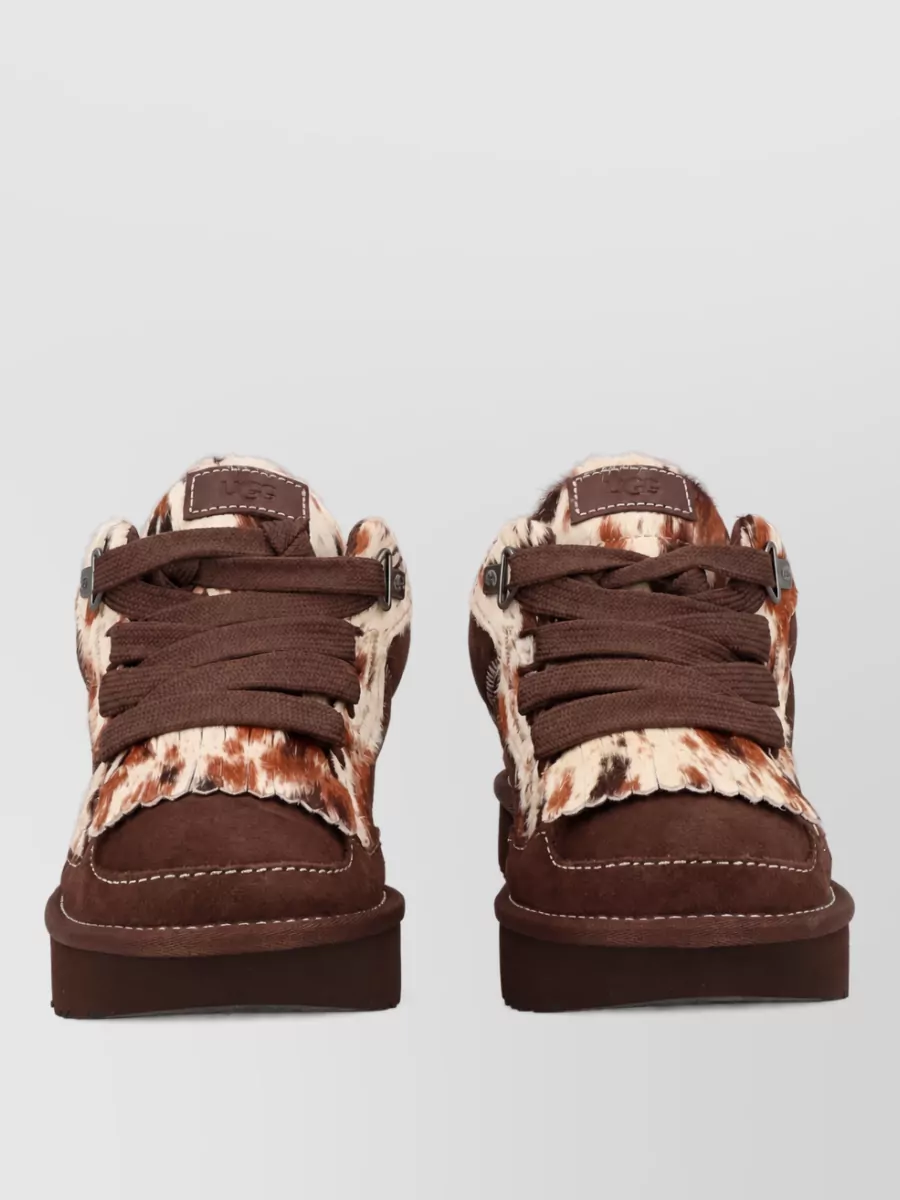 Ugg leather western boots