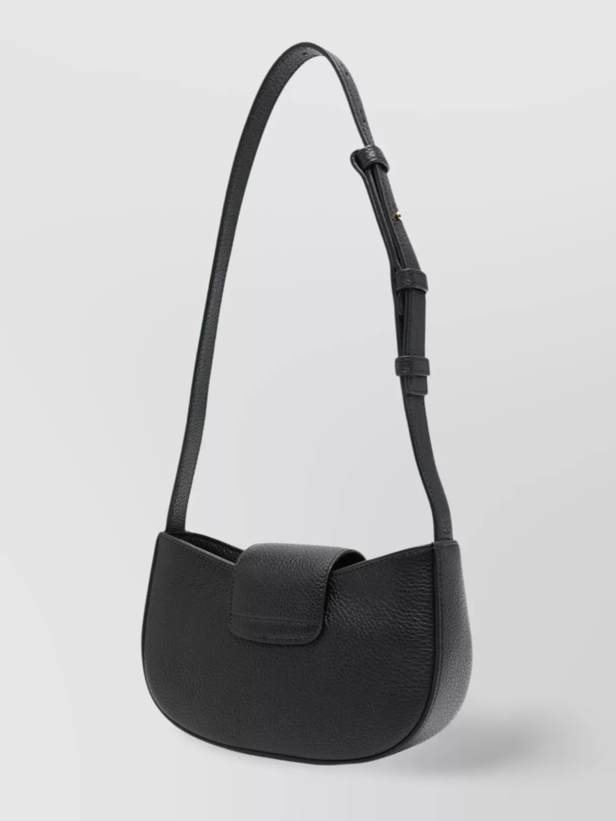 Ferragamo Textured Foldover Shoulder Bag