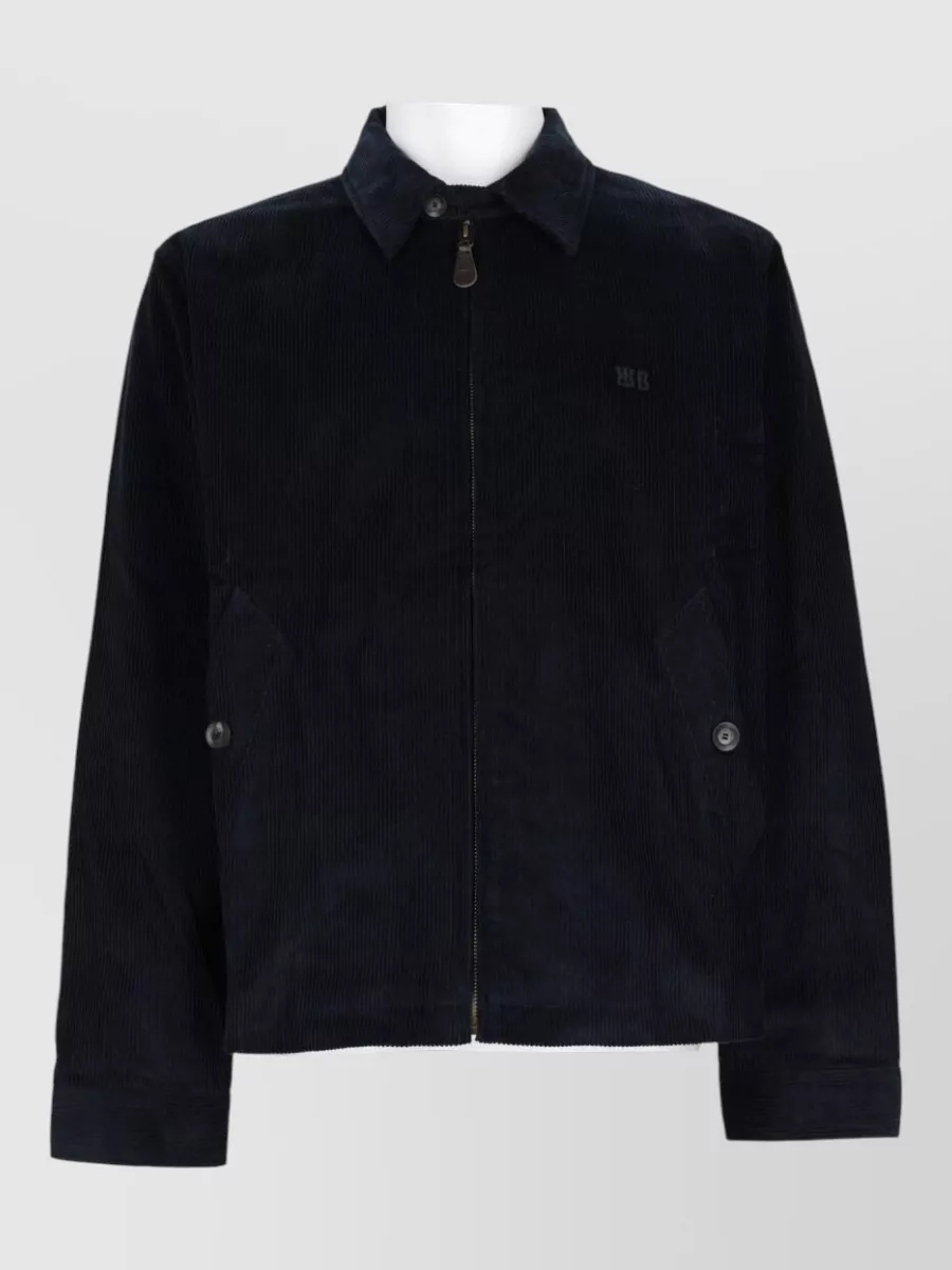 Wales Bonner leather coat