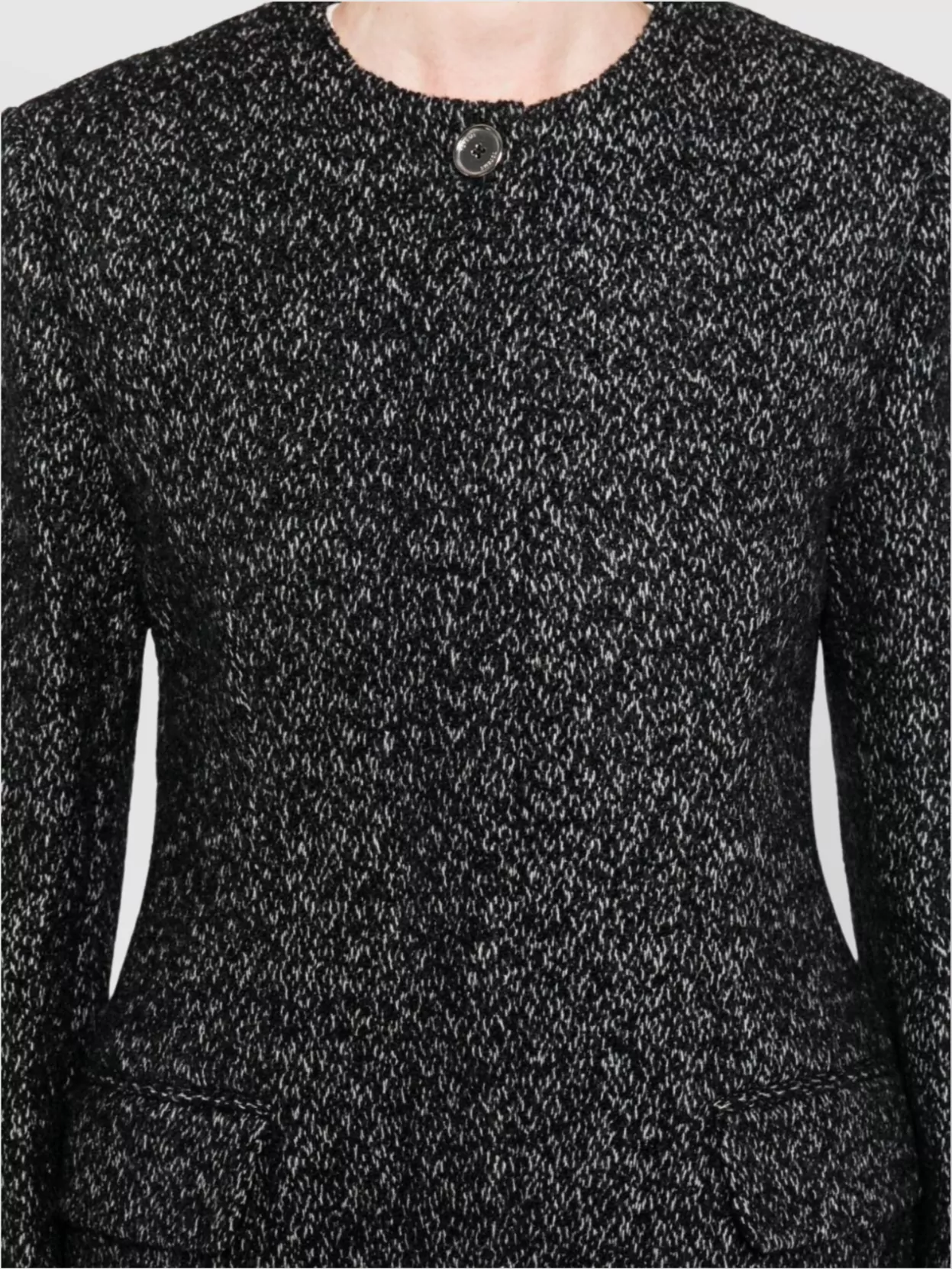 Totême Structured Wool Blazer Featuring Welt Pockets