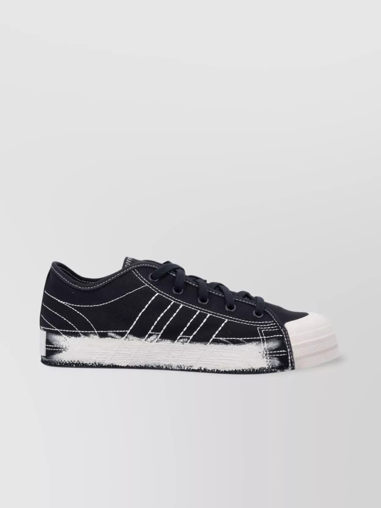 Y-3 Low Top Canvas Sneakers