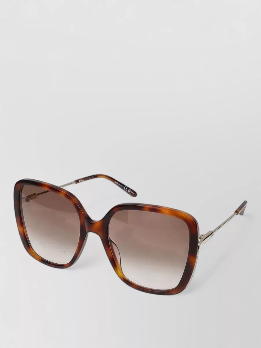Chloé oval-frame sunglasses