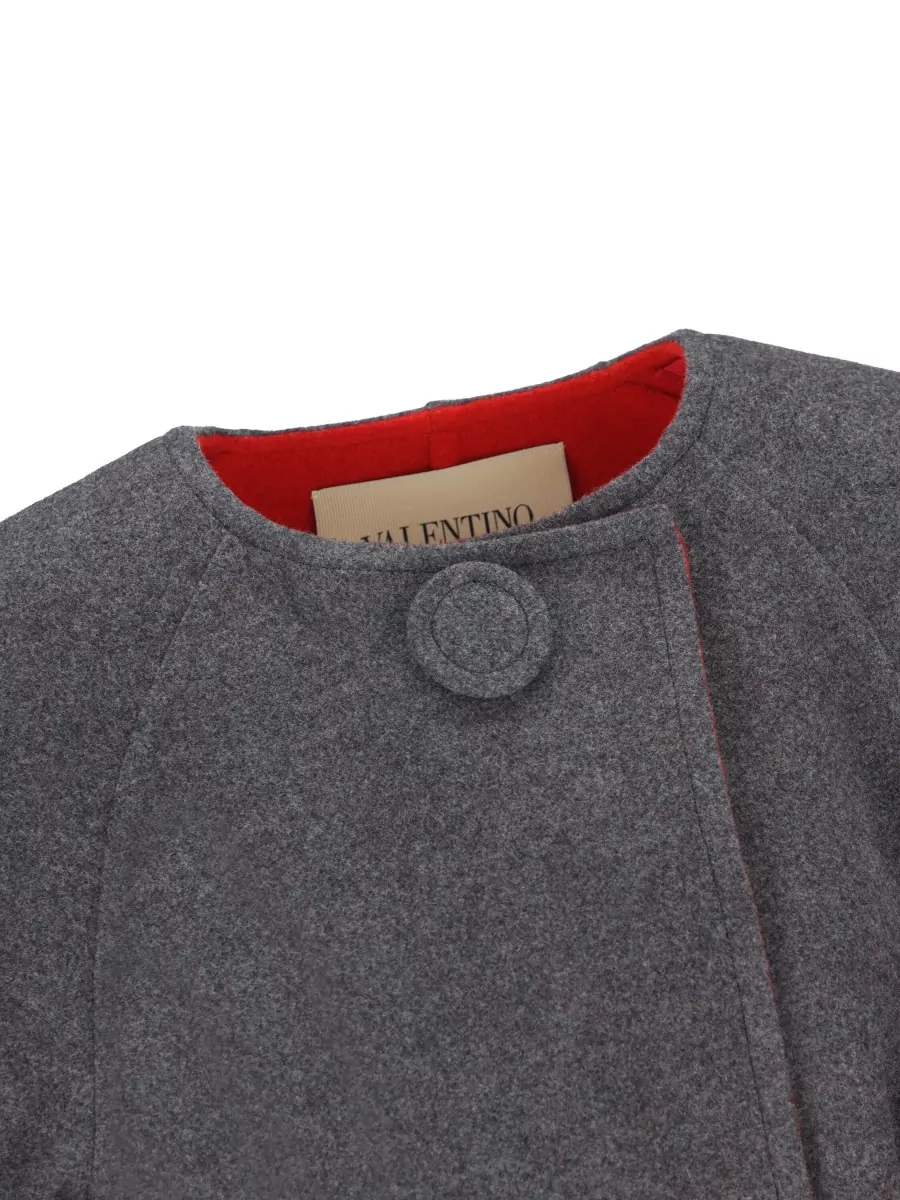 Valentino Garavani Wool Cashmere Belted Coat