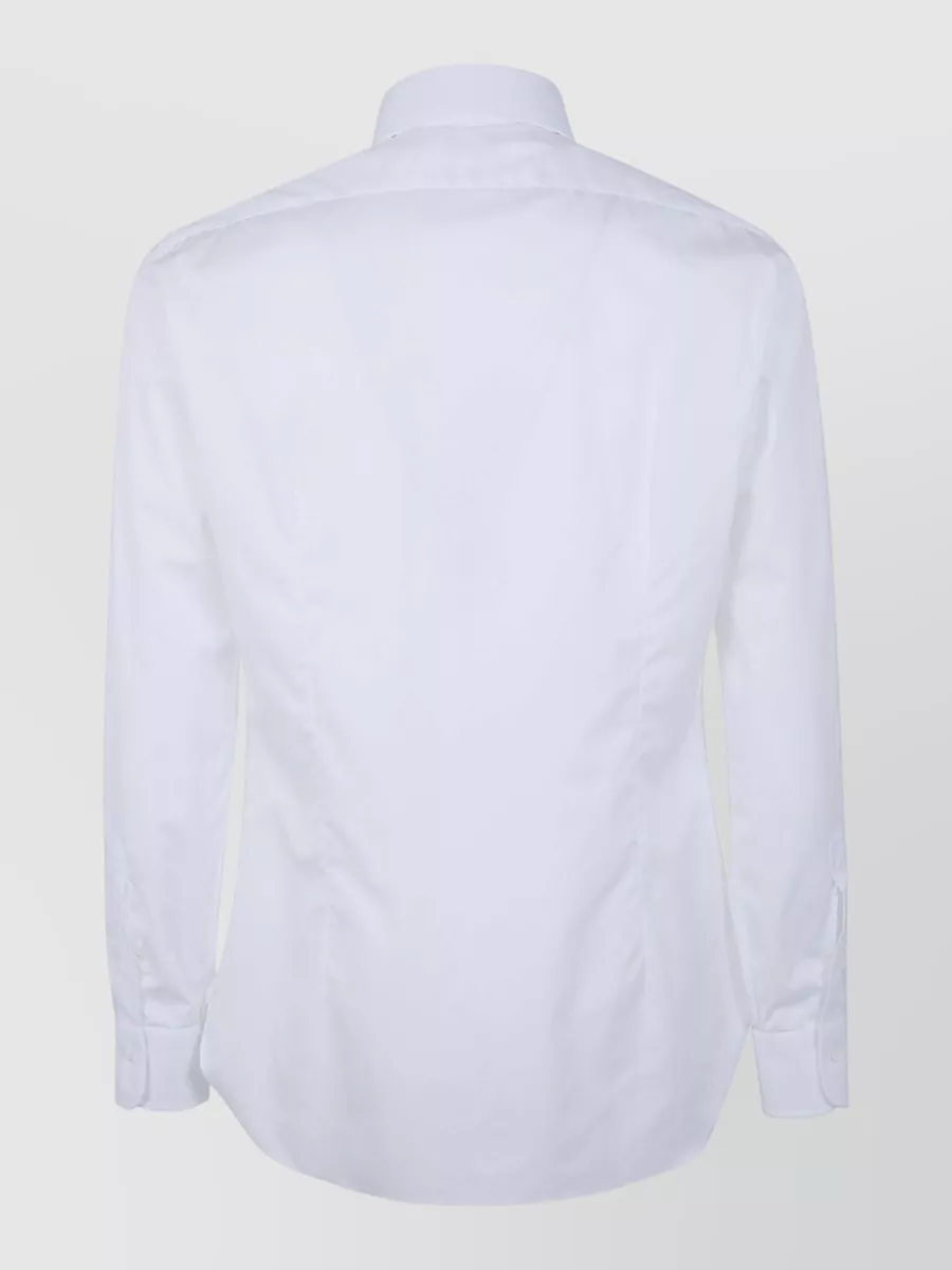 Barba Napoli Cotton Poplin Shirt