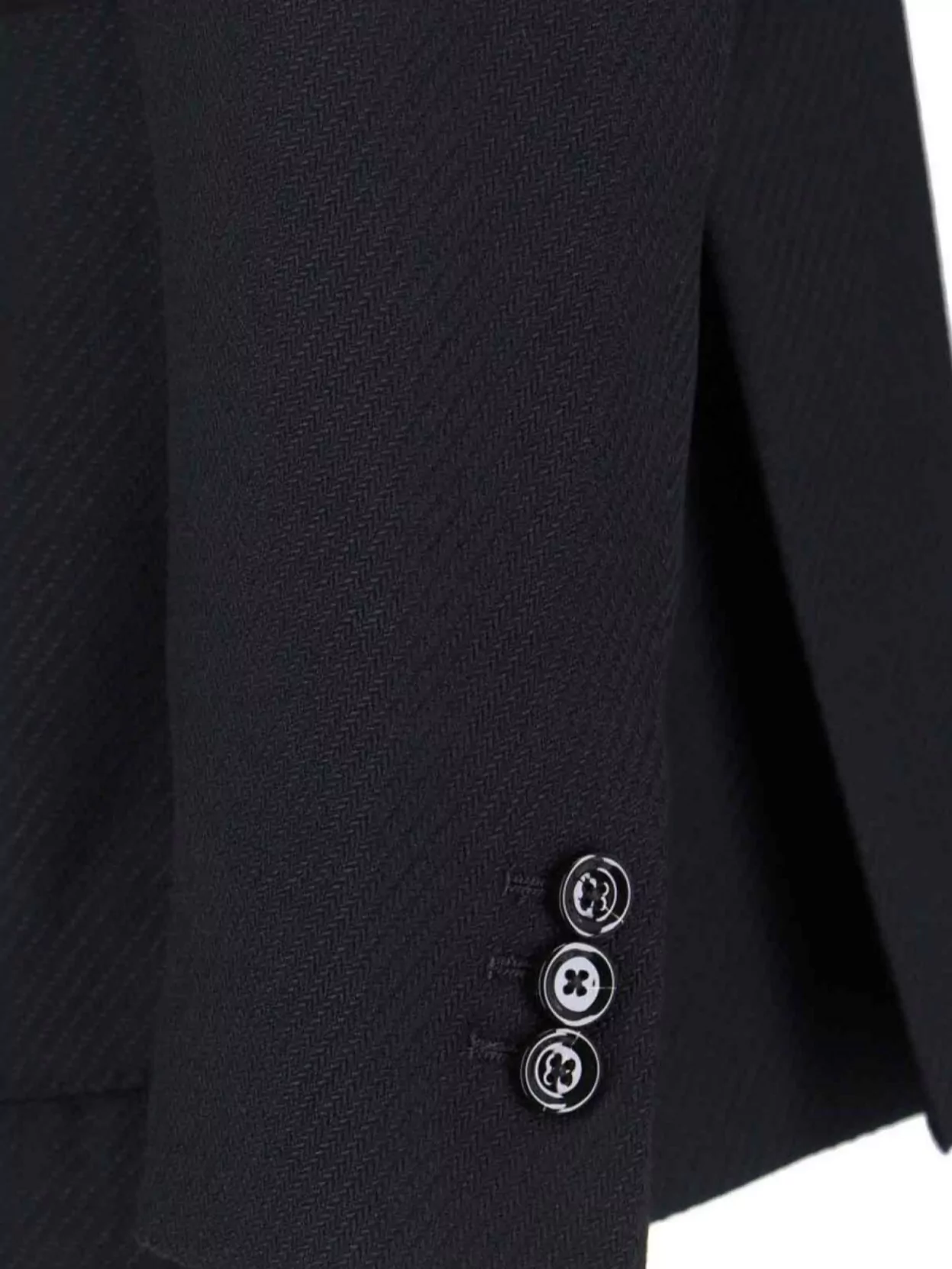 Lardini Double-Breasted Blazer Notch Lapel