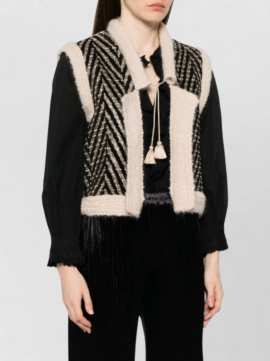 Forte Forte Chevron Sleeveless Waistcoat
