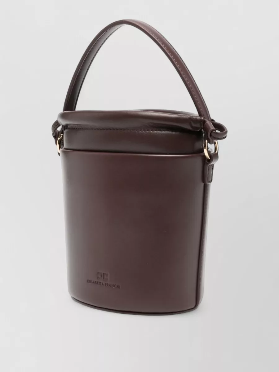 Elisabetta Franchi Logo Bucket Bag