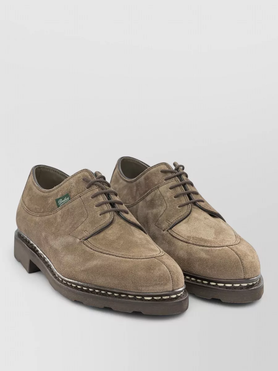 Paraboot Calf Leather Derby Shoes