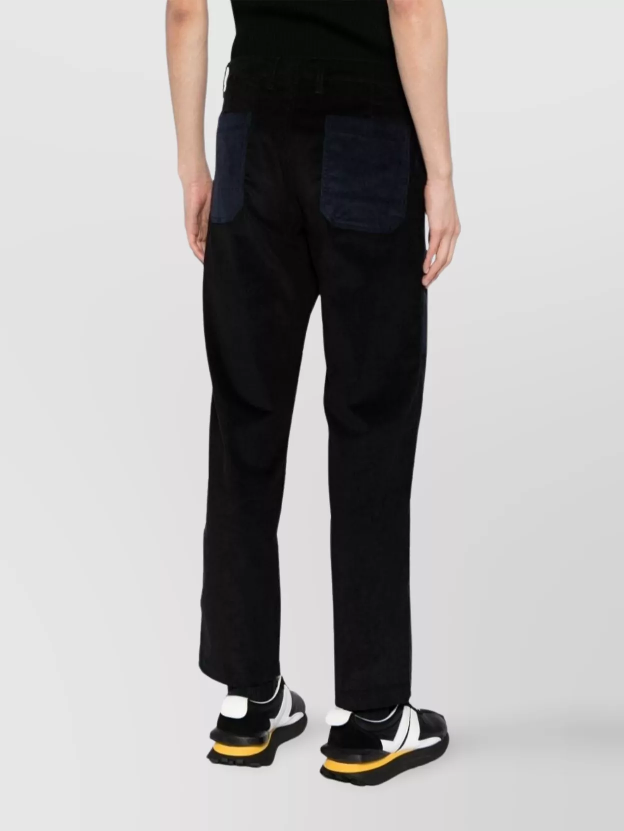Shop Paul Smith Straight Leg Corduroy Trousers