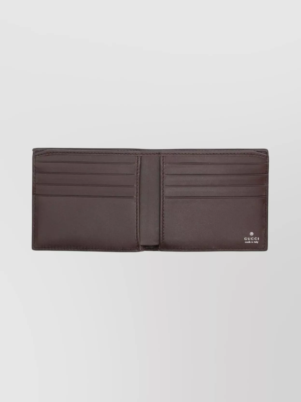 Gucci Bi-Fold Wallet With Compact Design For Cards