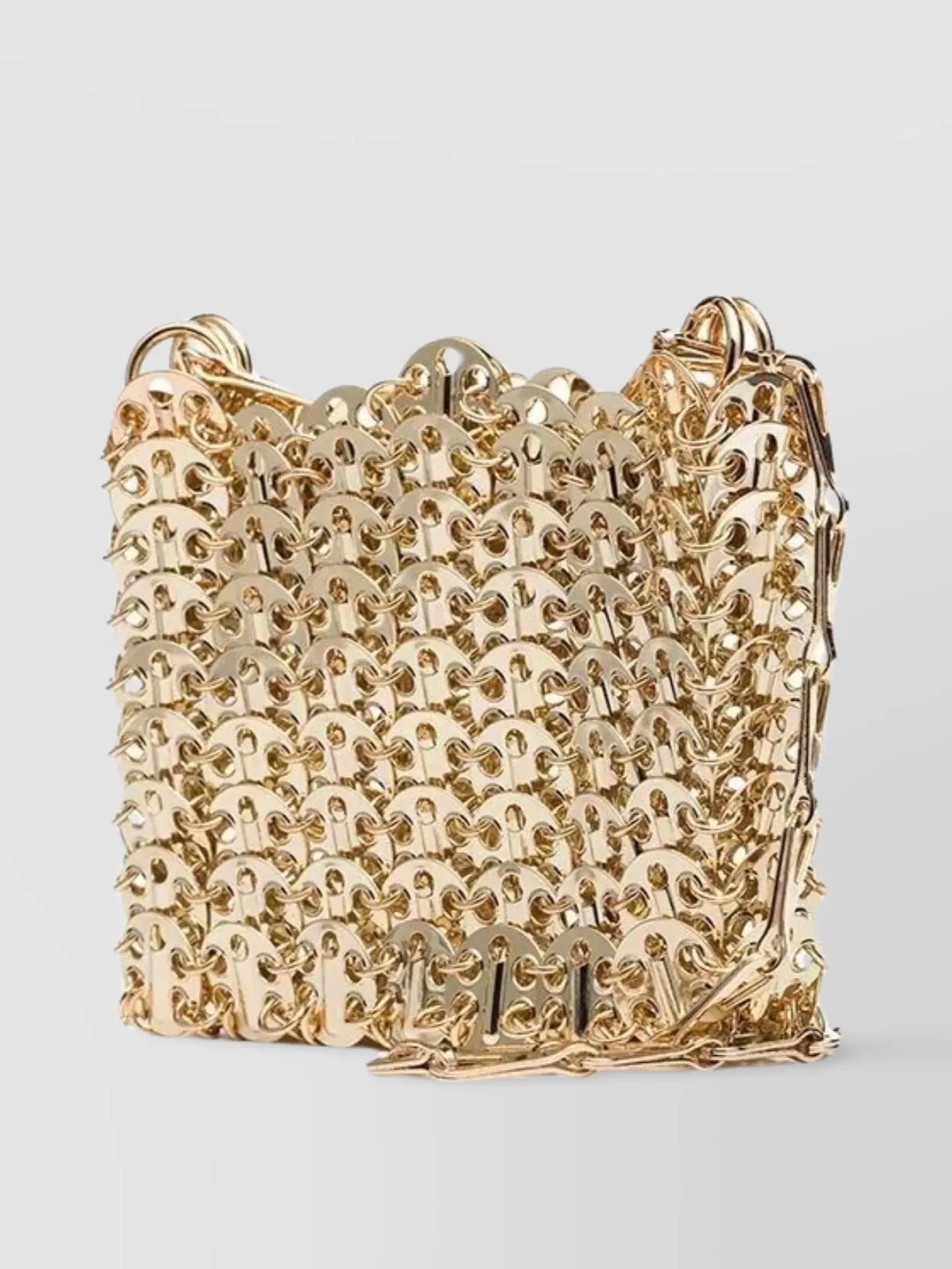 Paco Rabanne Nano Cut-Out Chain Shoulder Bag