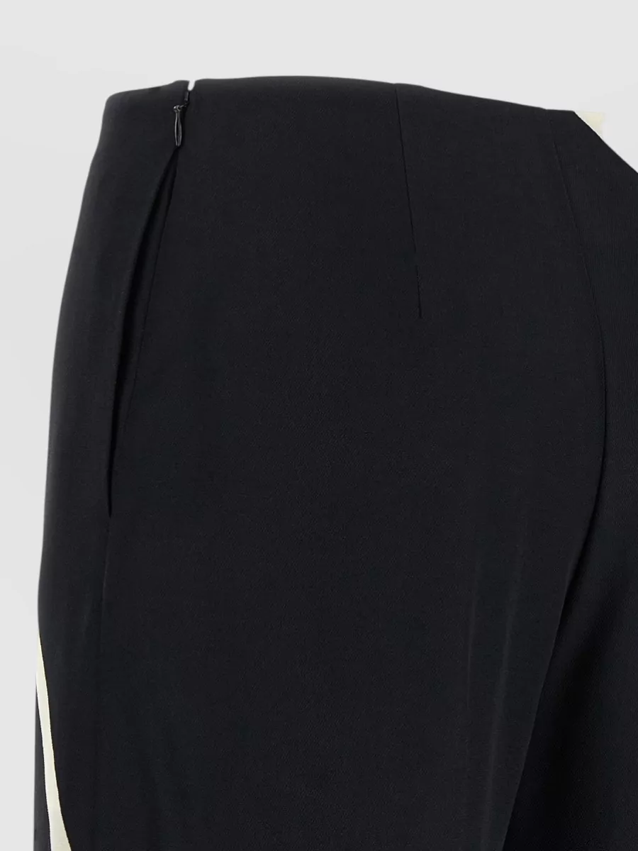 Alberta Ferretti Printed Cropped Wide-Leg Trousers