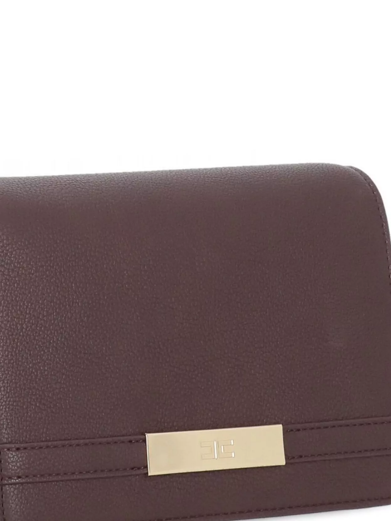 Elisabetta Franchi Rectangular Shoulder Bag Chain Strap