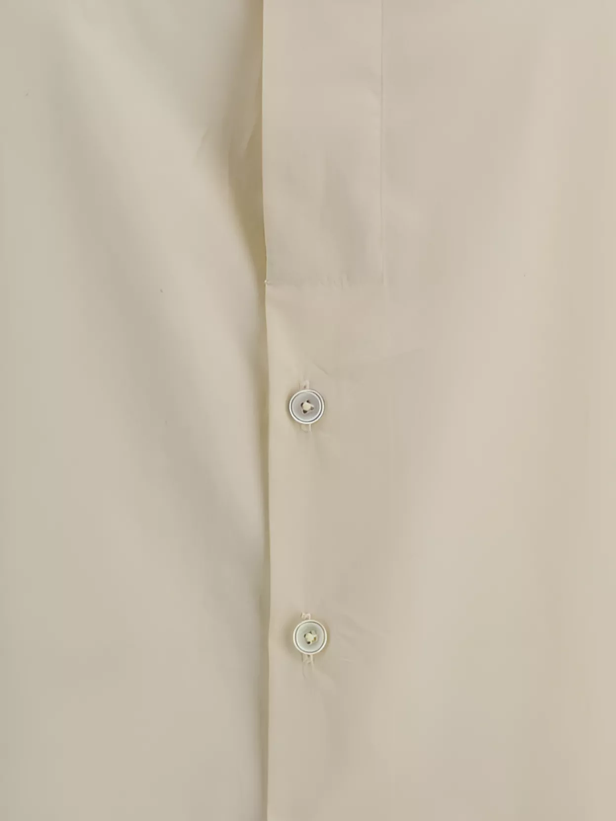 Lemaire Cotton Shirt With Clean Slits