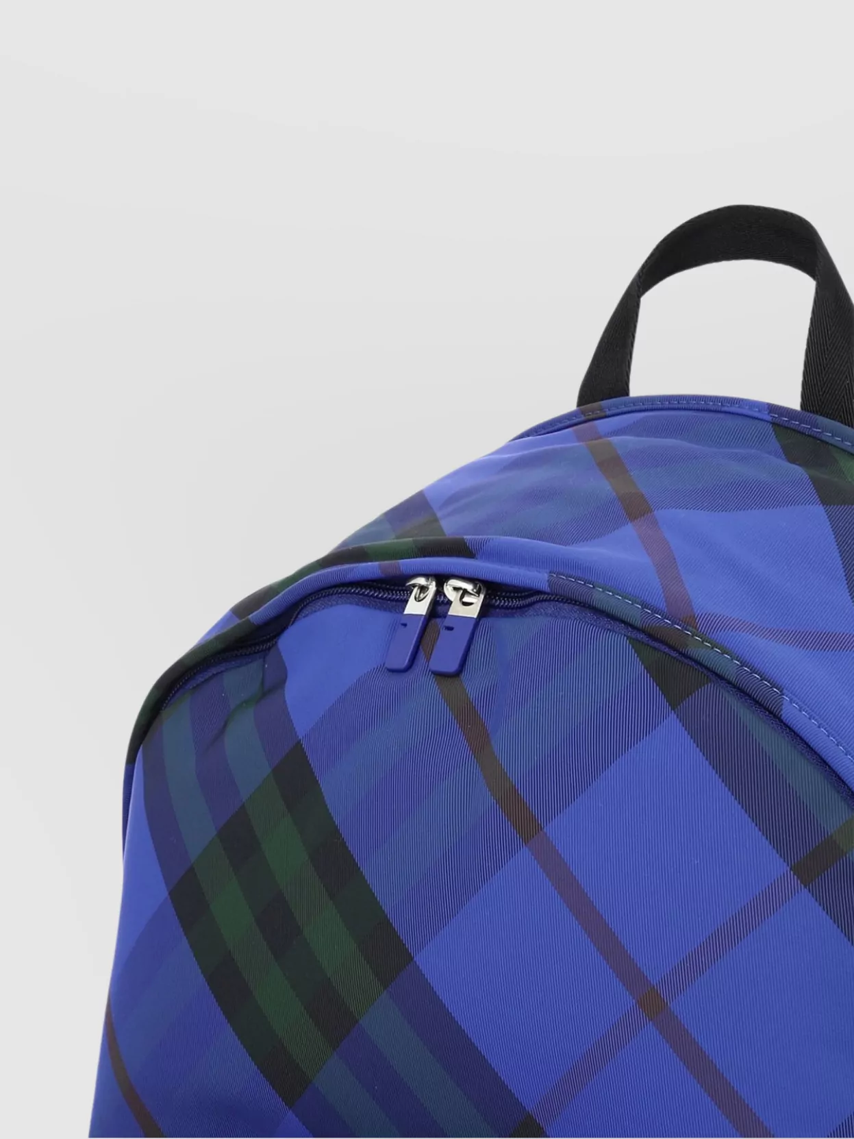 Burberry Straps Adjustables Checkered Pattern Front Pocket Handle