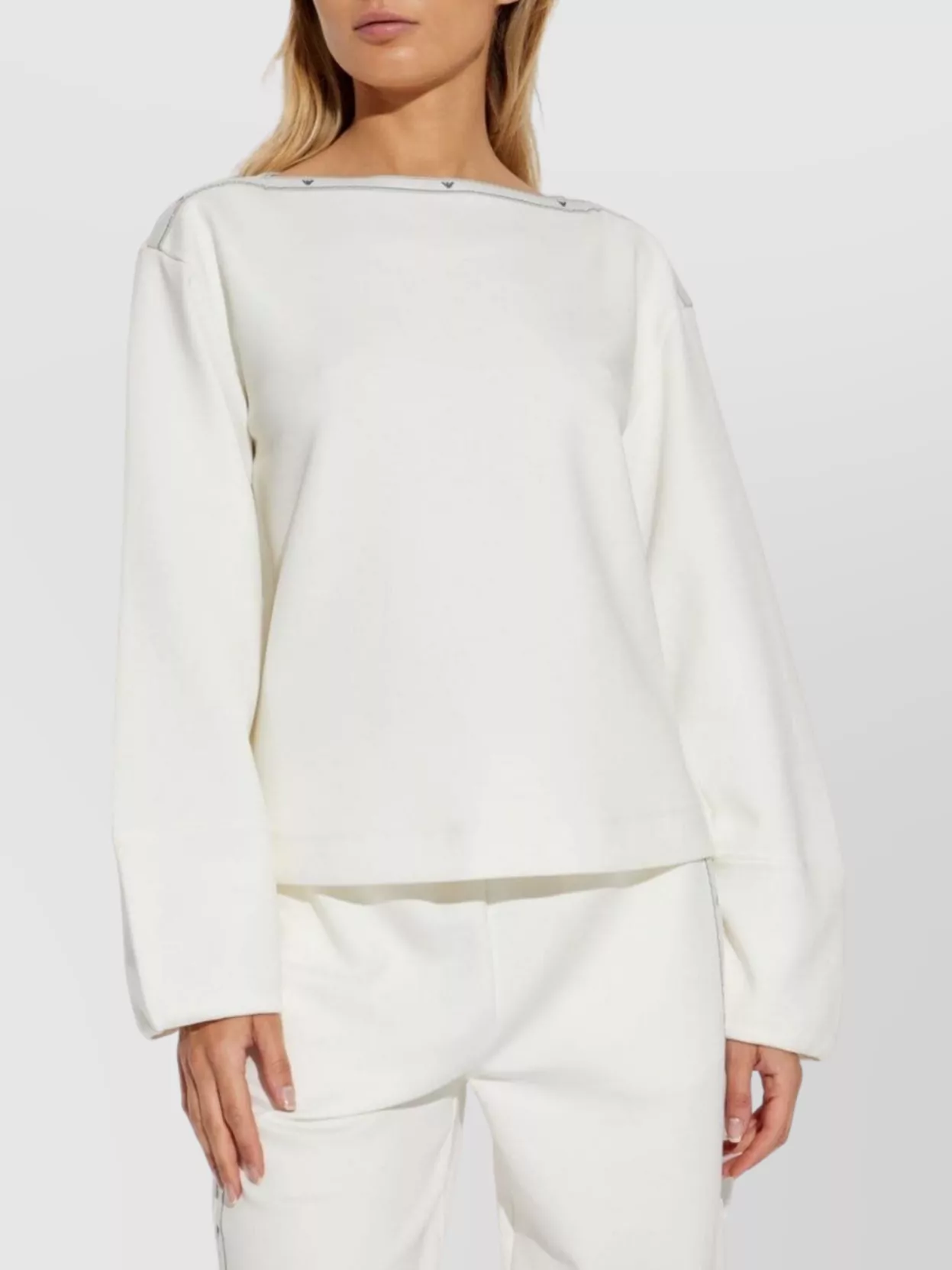 Emporio Armani Logo Cotton Sweatshirt
