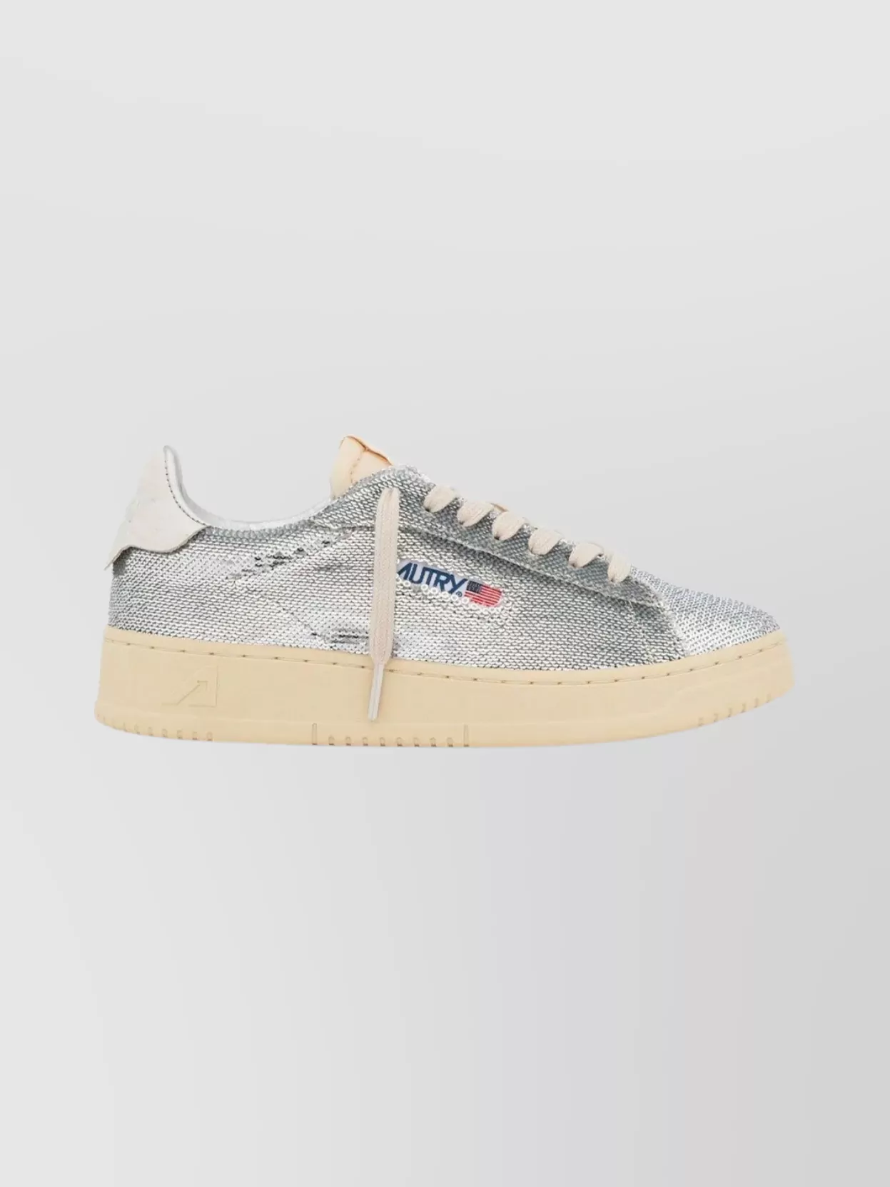 Autry Low Sparkling Sneakers Rubber Sole