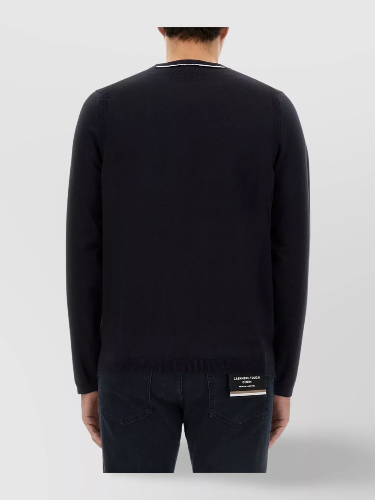 HUGO BOSS LOGO CREW NECK SWEATER