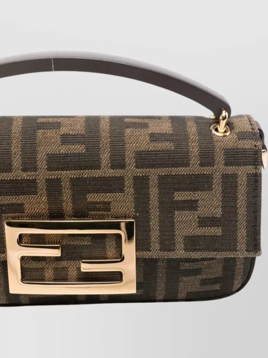Fendi Phone Bag With Top Handle And Strap