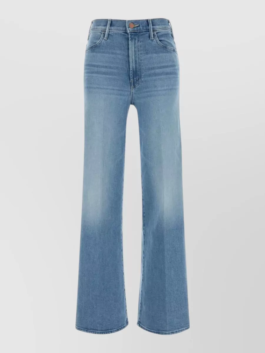 Mother stretch denim the hustler roller sneak jeans