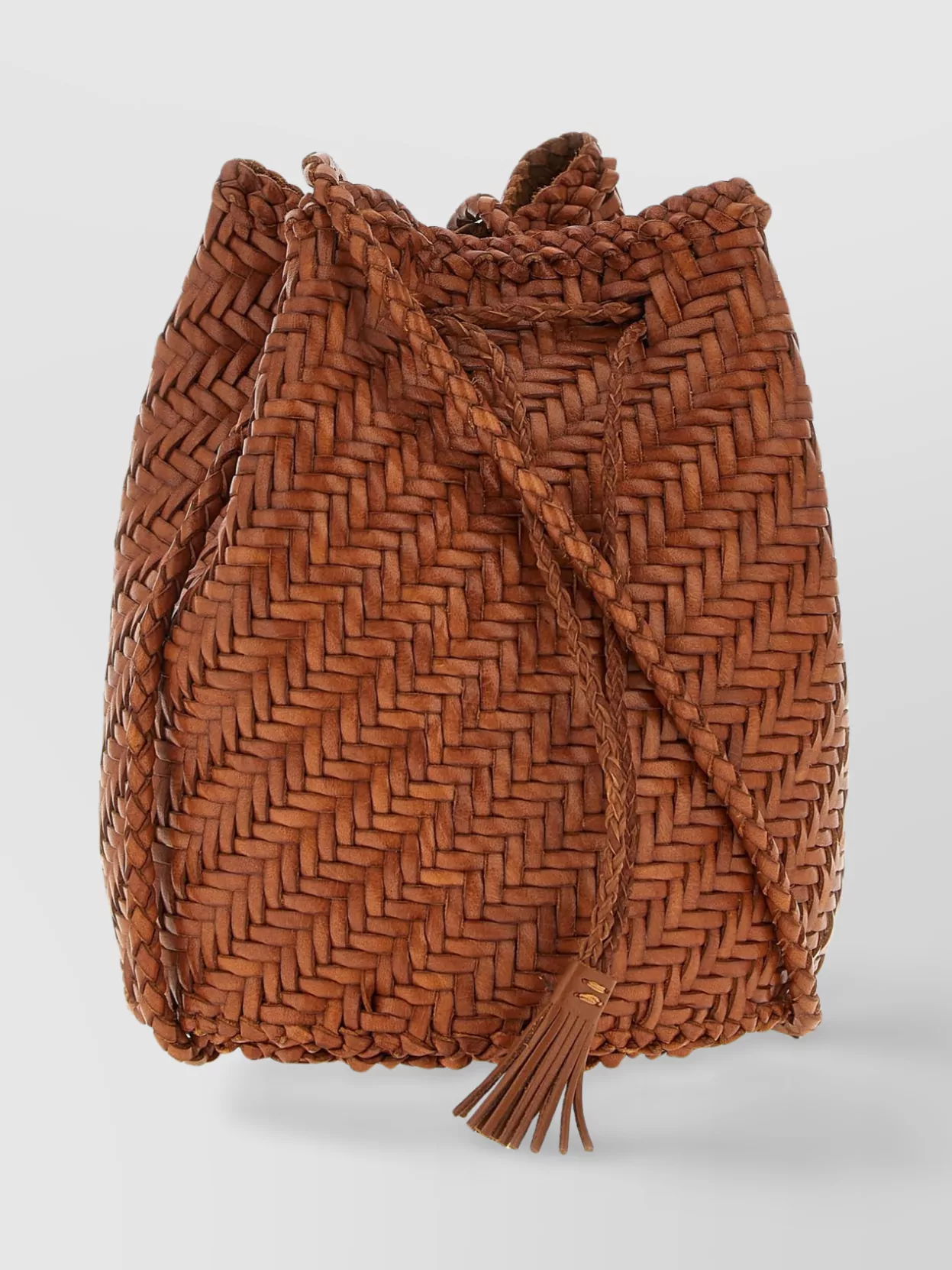Dragon Diffusion 'braided Tassel' Bucket Bag