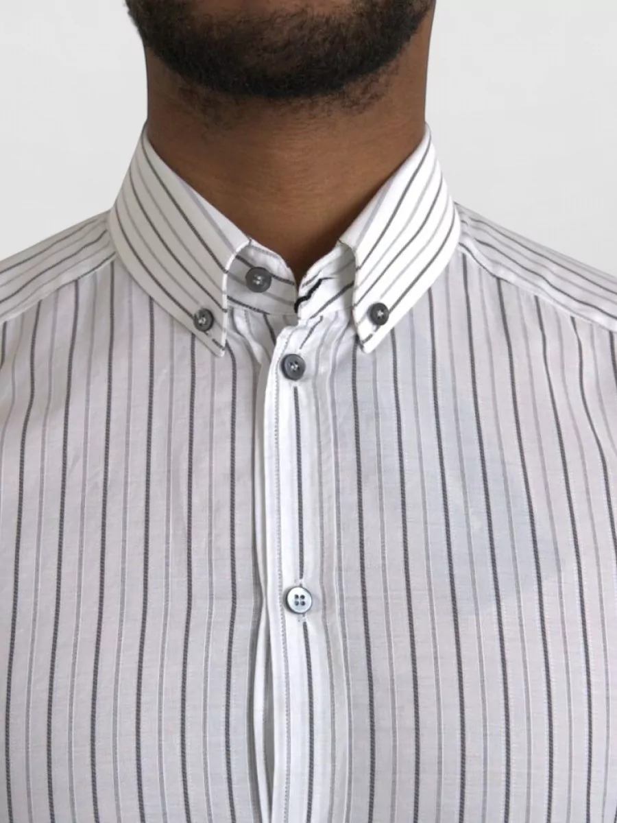 Dolce&Gabbana Striped Slim-Fit Shirt