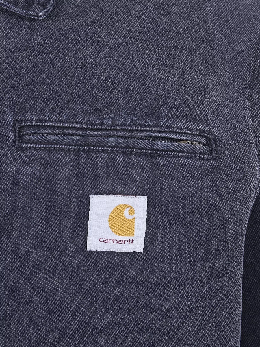 Carhartt Wip Detroit Cotton Denim Jacket Chest Side Pockets